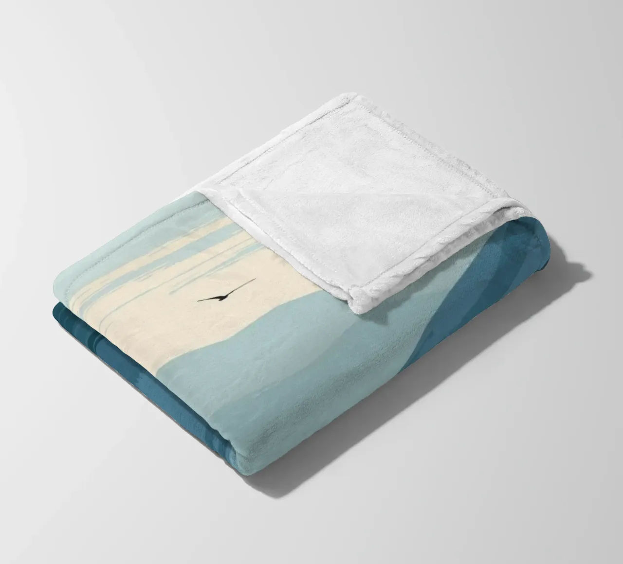 landscape outdoors fleece blanket by Histrol