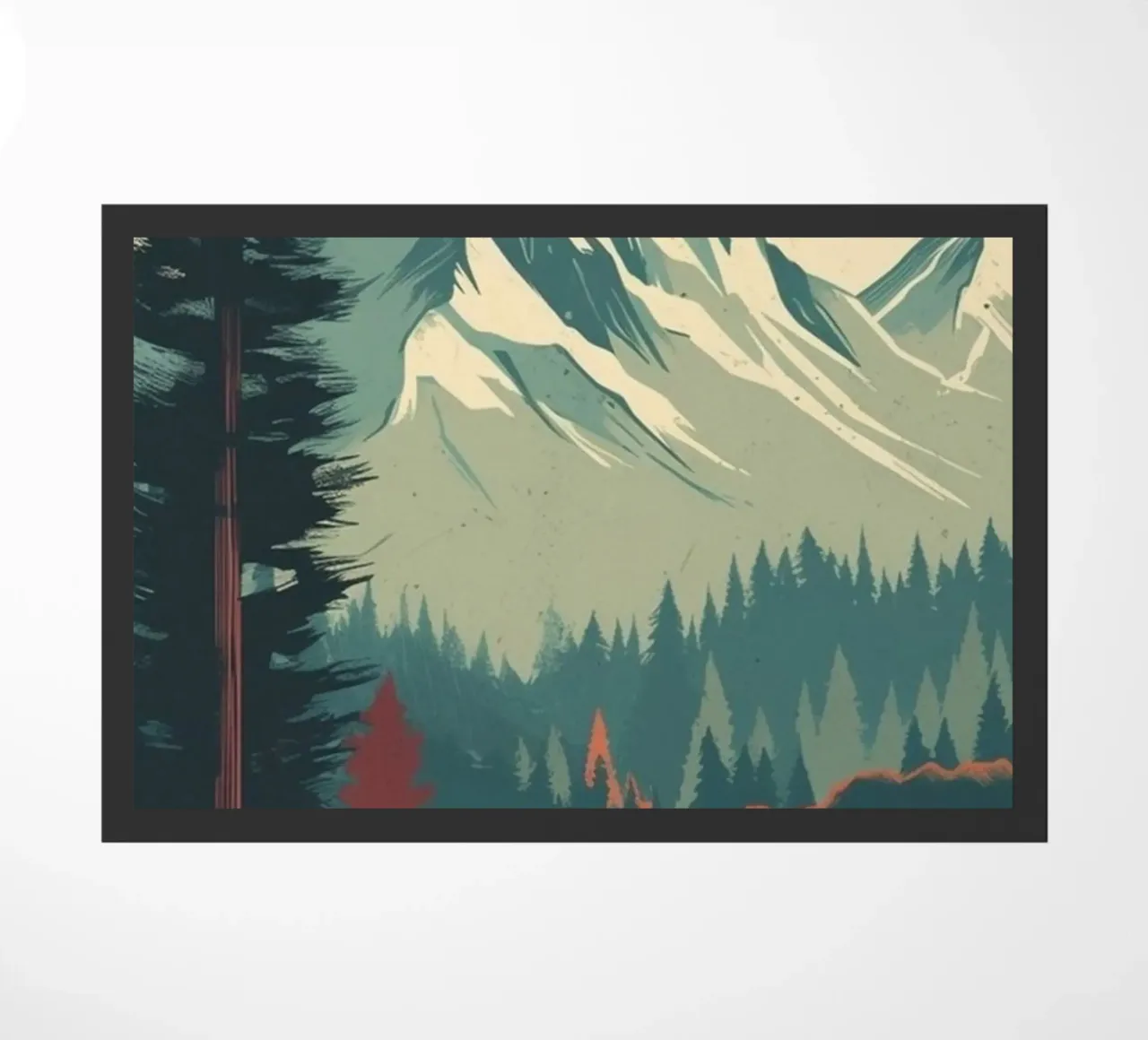 wilderness nature paillasson de twillight