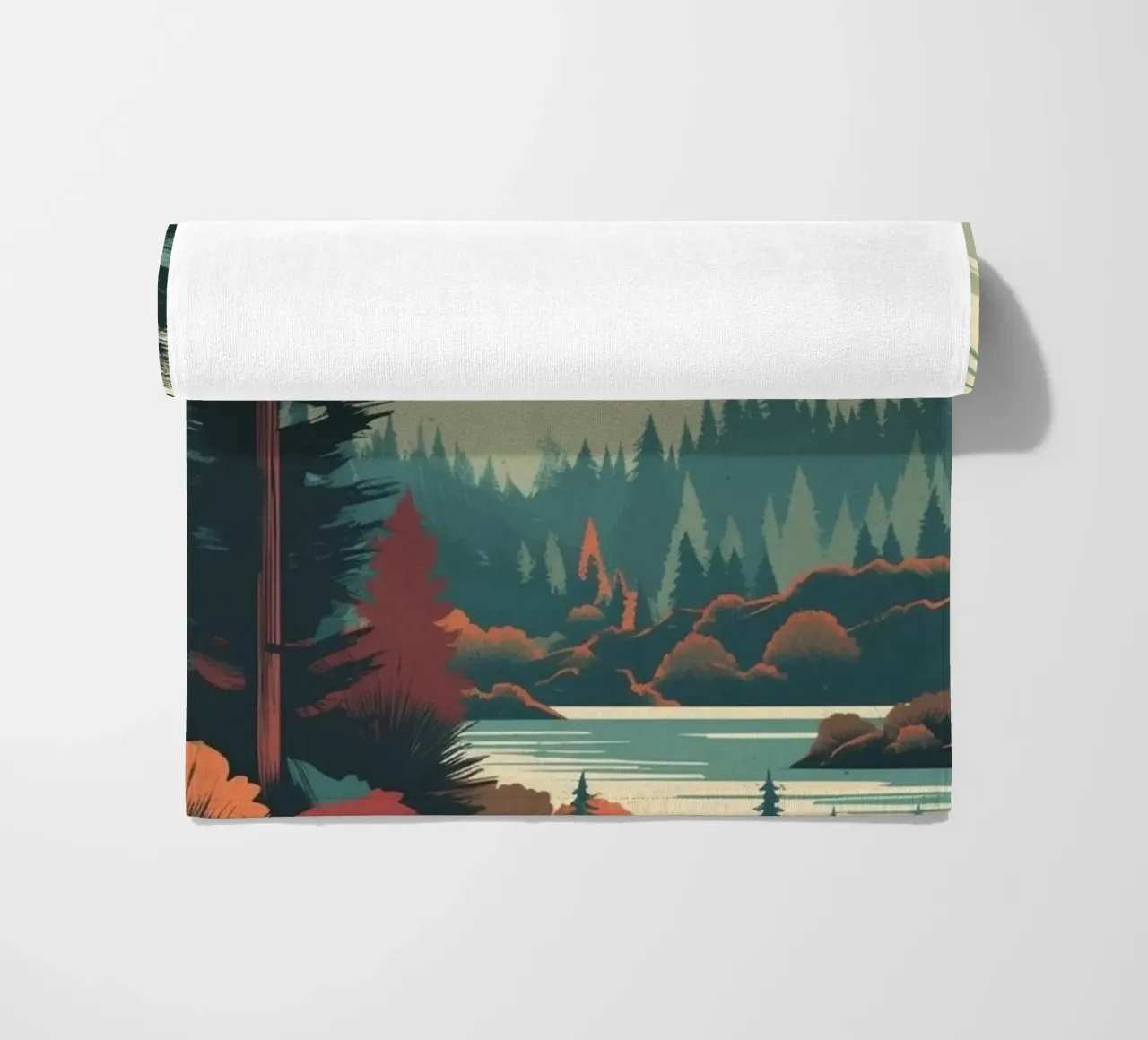 wilderness nature beach towel by twillight