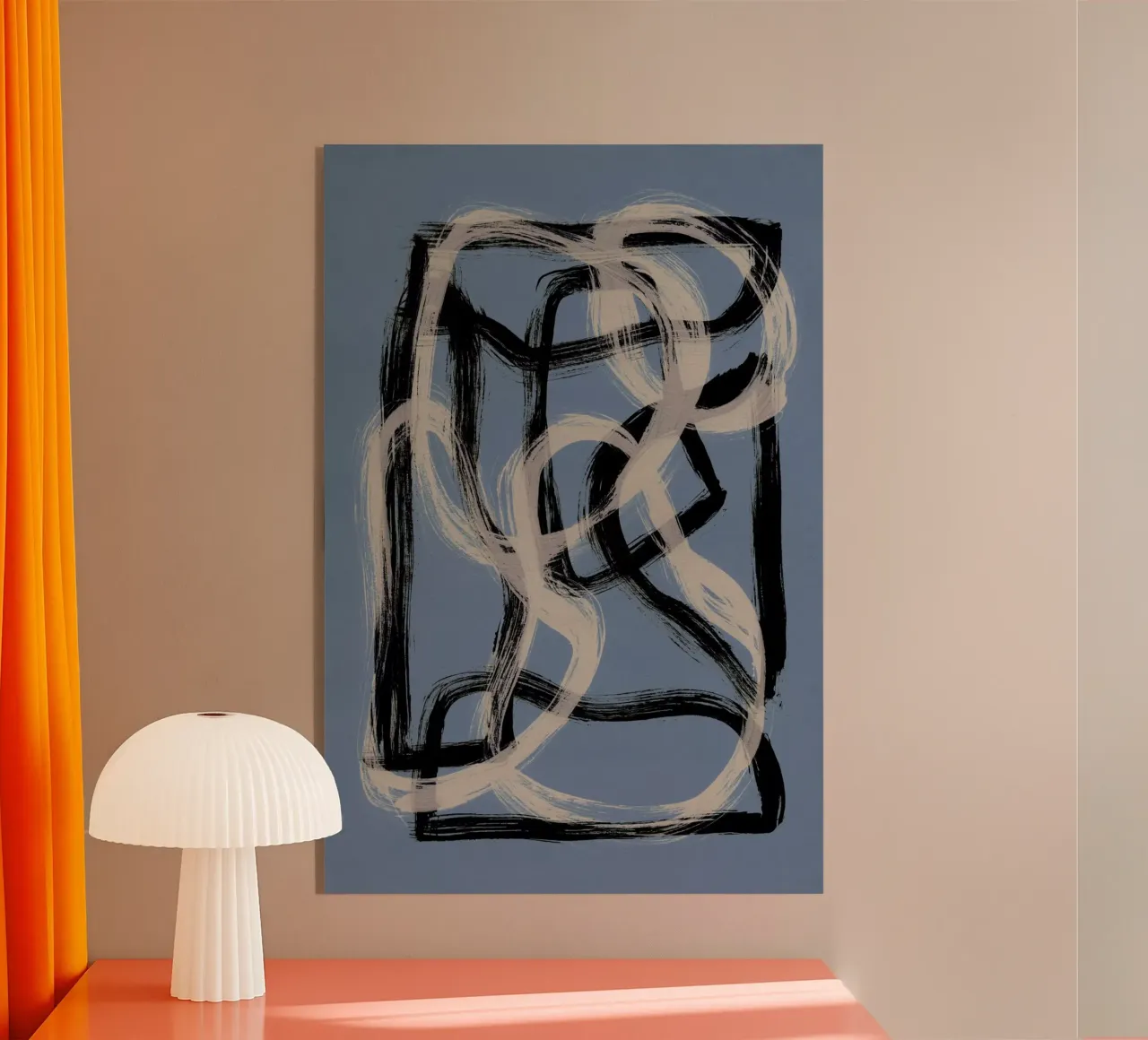 Brush Shapes 1 plexiglass da Mareike Böhmer