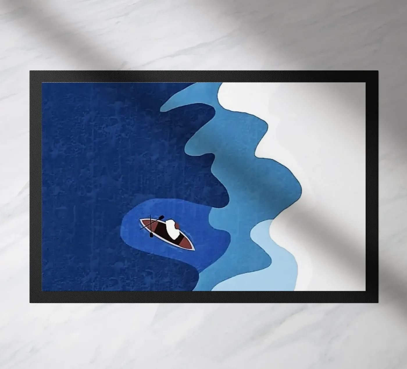 surface canoeing deurmat van Histrol