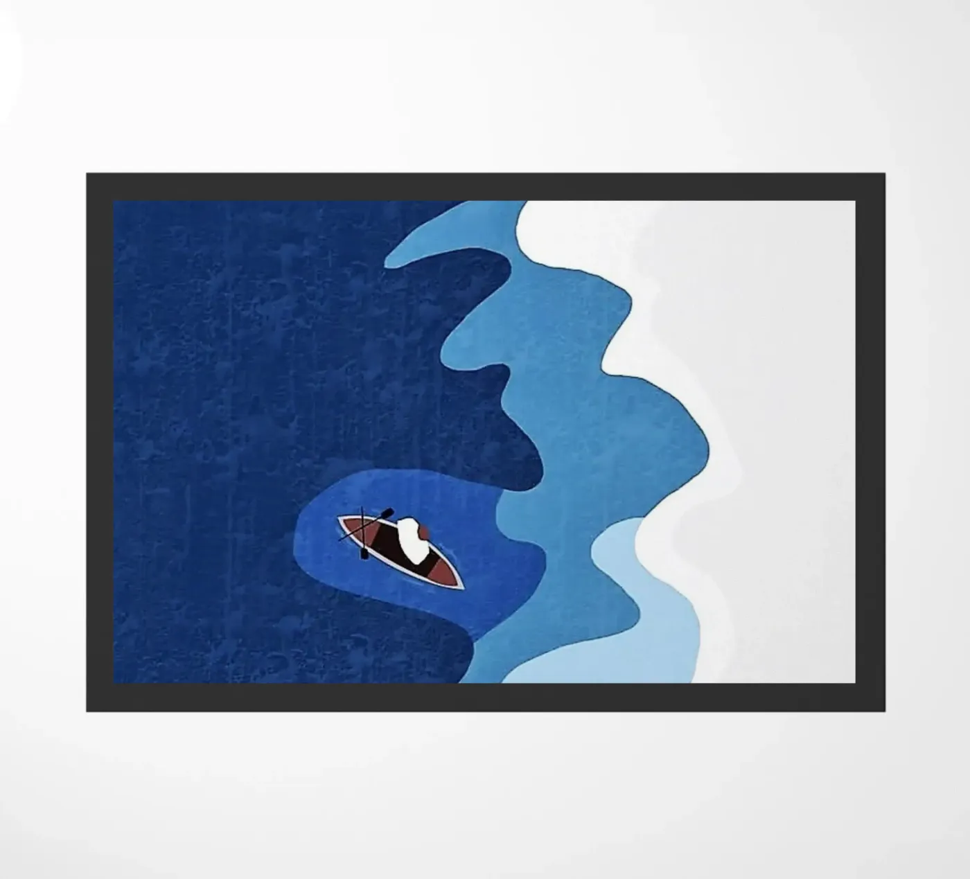 surface canoeing deurmat van Histrol