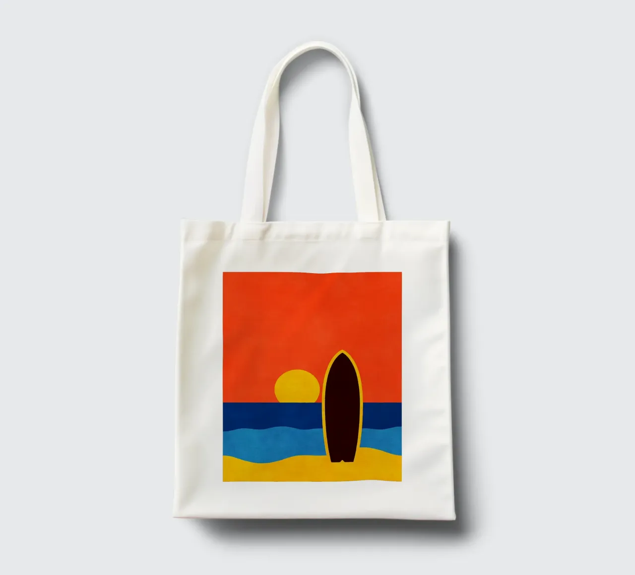 Tramonto in spiaggia borsa in juta da Matlock Studio