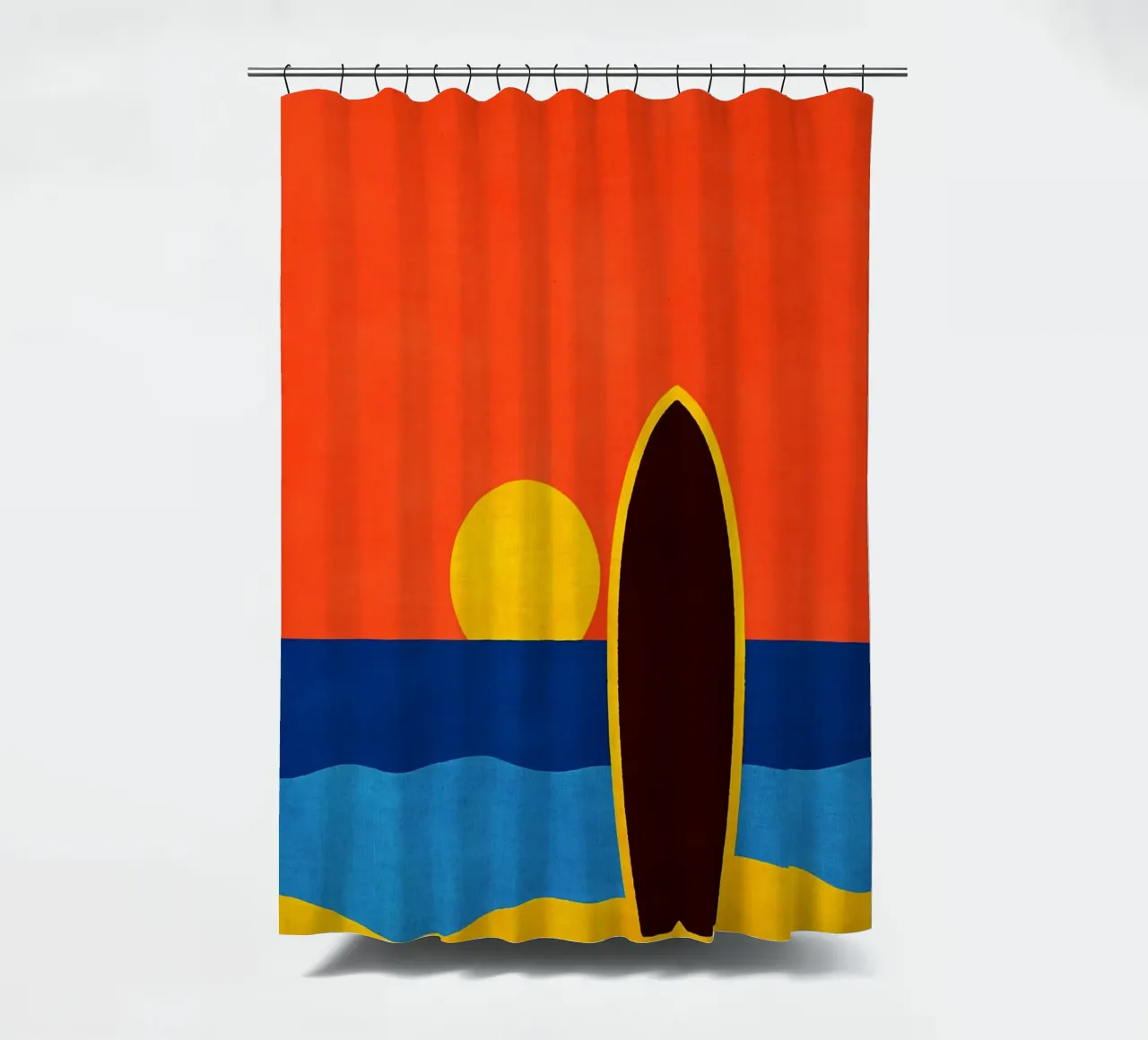 Tramonto in spiaggia tenda da doccia da Matlock Studio