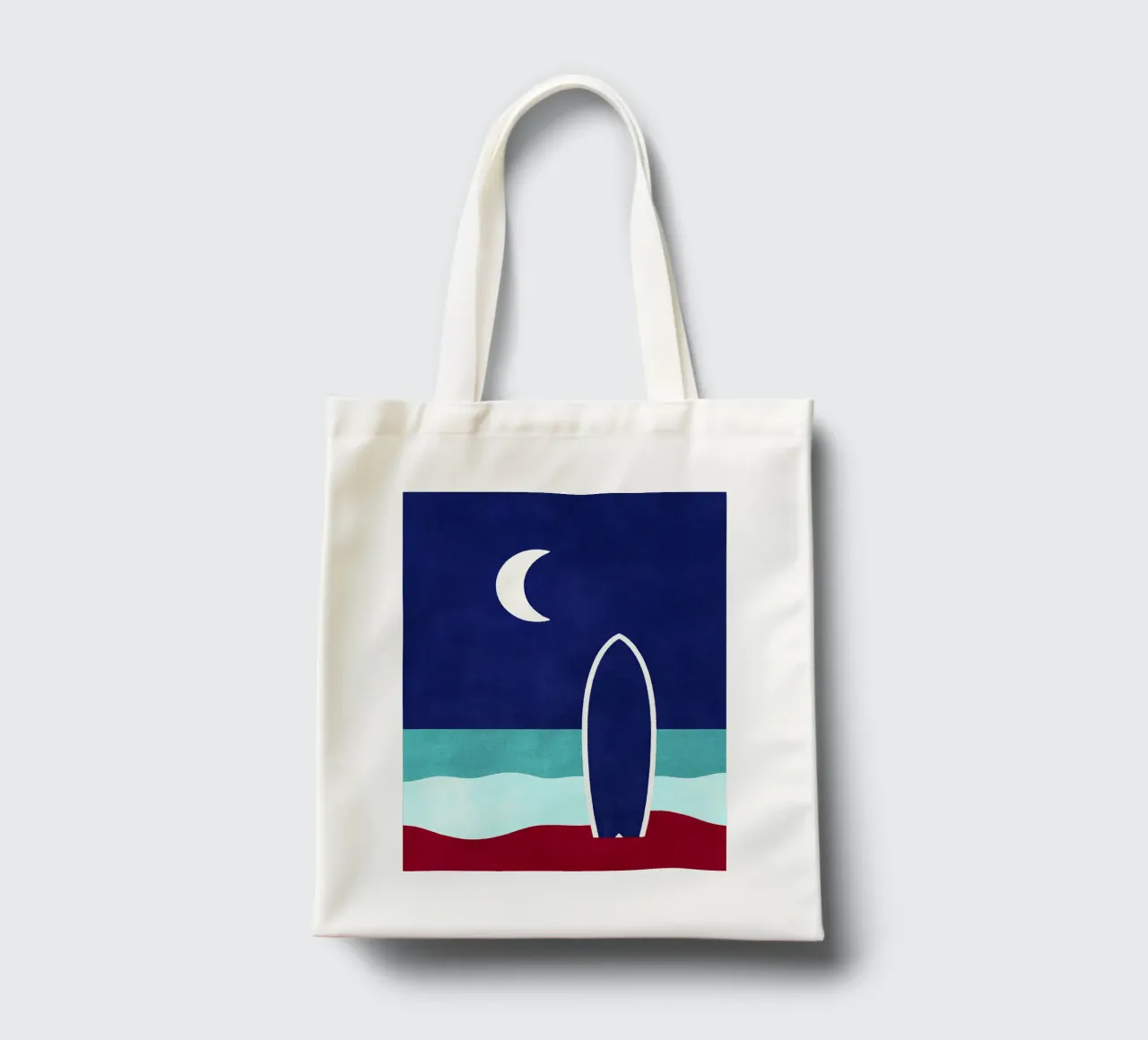 Notte in spiaggia borsa in juta da Matlock Studio