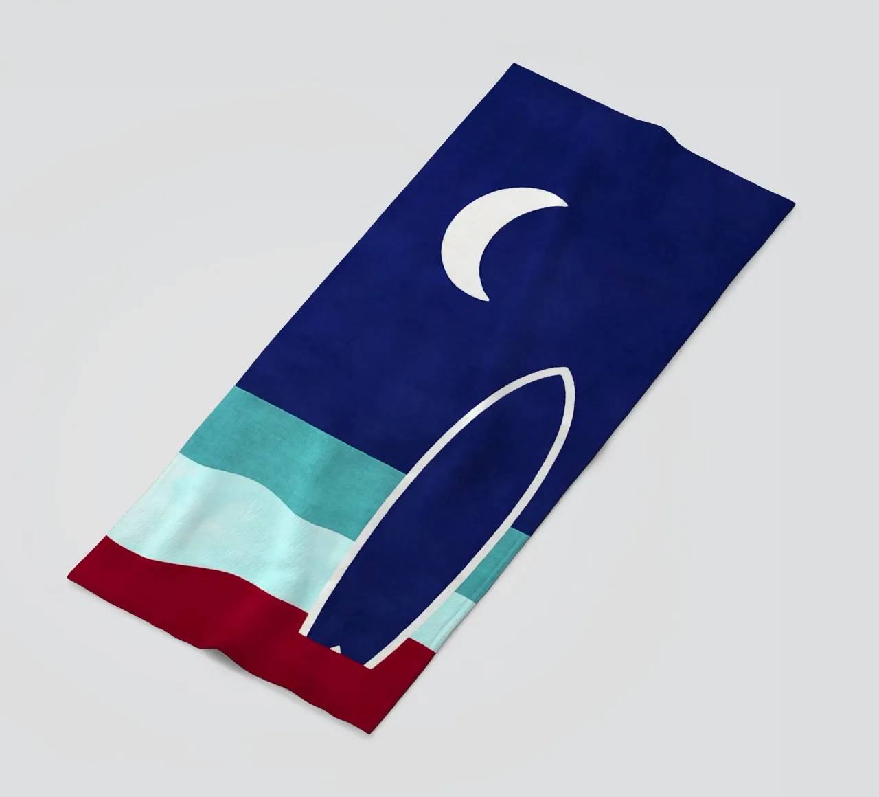 Notte in spiaggia telo mare da Matlock Studio