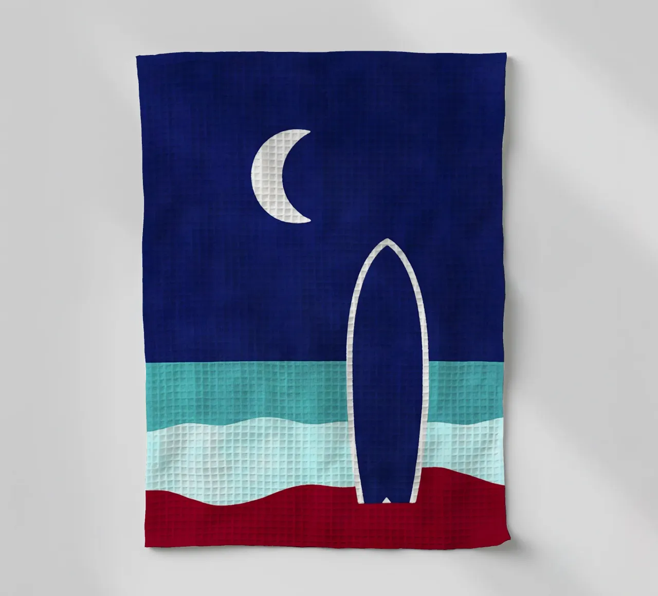 Notte in spiaggia canovaccio da cucina da Matlock Studio