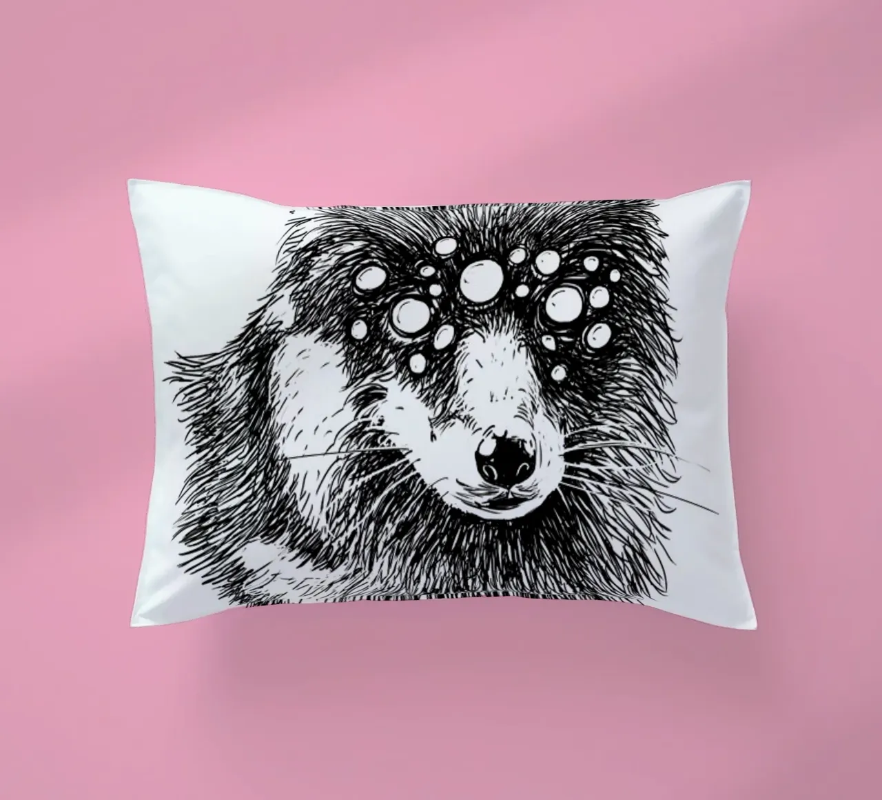 Pandemia 7 cuscino da Noirt
