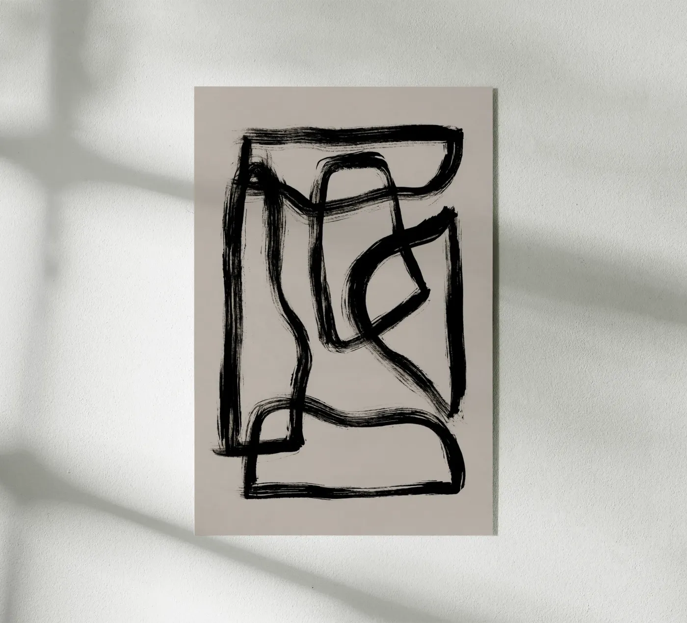 Brush Shapes 2 plexiglass da Mareike Böhmer