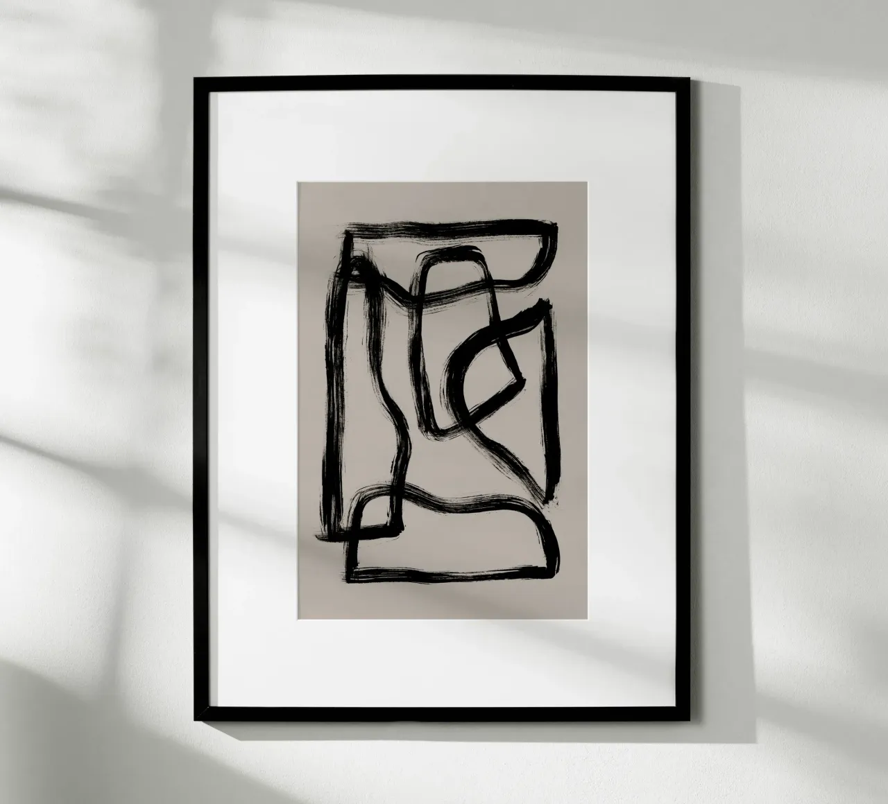 Brush Shapes 2 poster da Mareike Böhmer