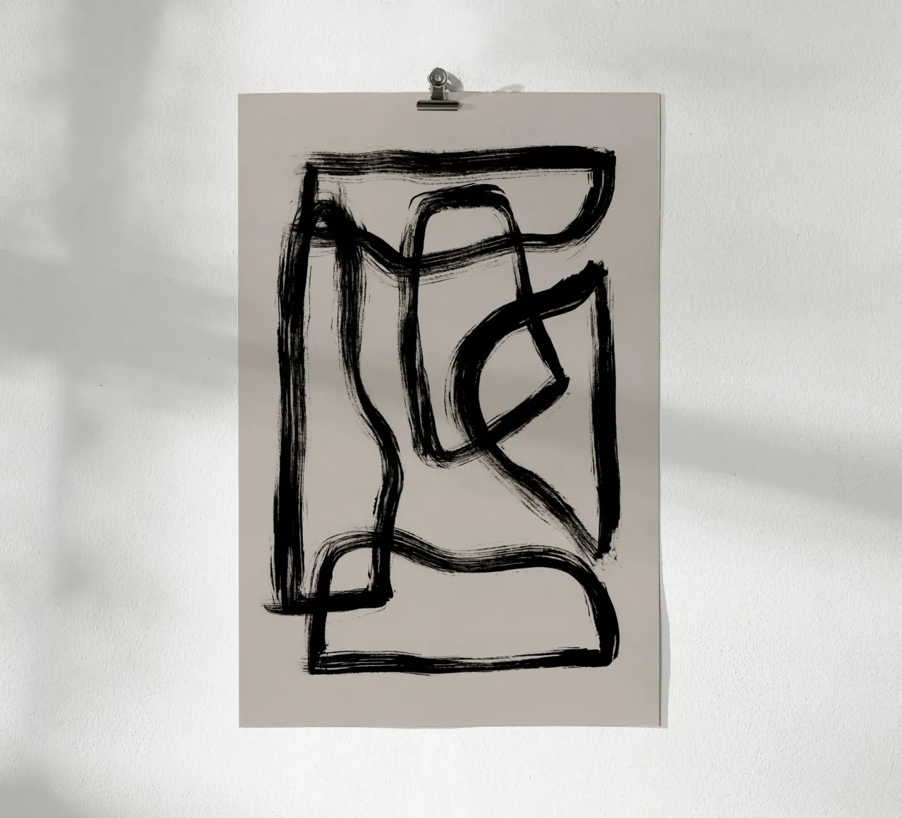 Brush Shapes 2 poster da Mareike Böhmer