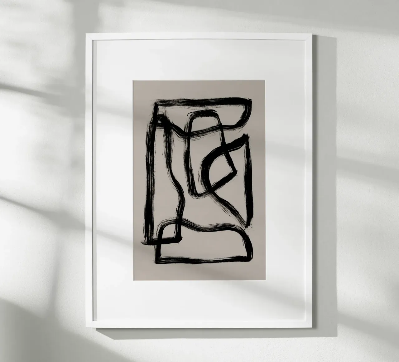 Brush Shapes 2 poster da Mareike Böhmer