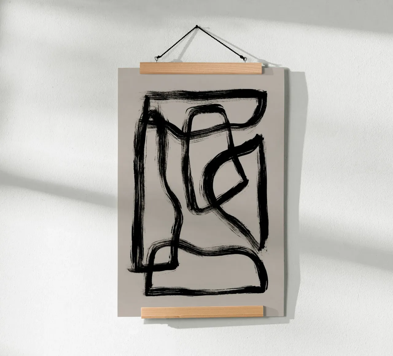 Brush Shapes 2 poster da Mareike Böhmer