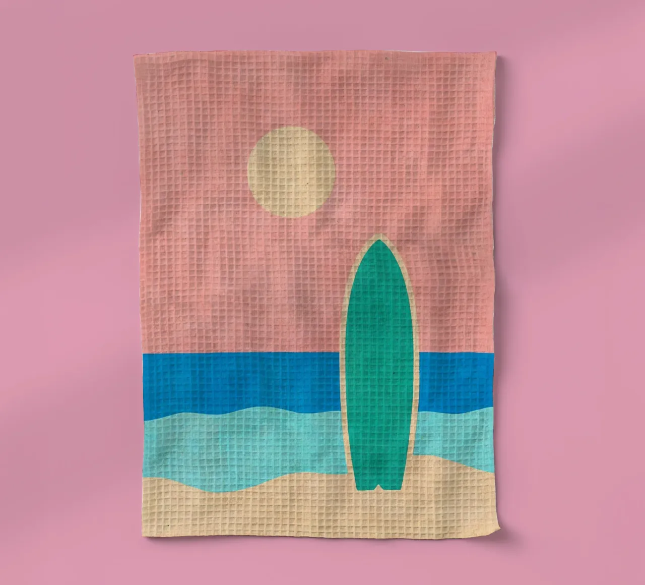 Giornata in spiaggia canovaccio da cucina da Matlock Studio