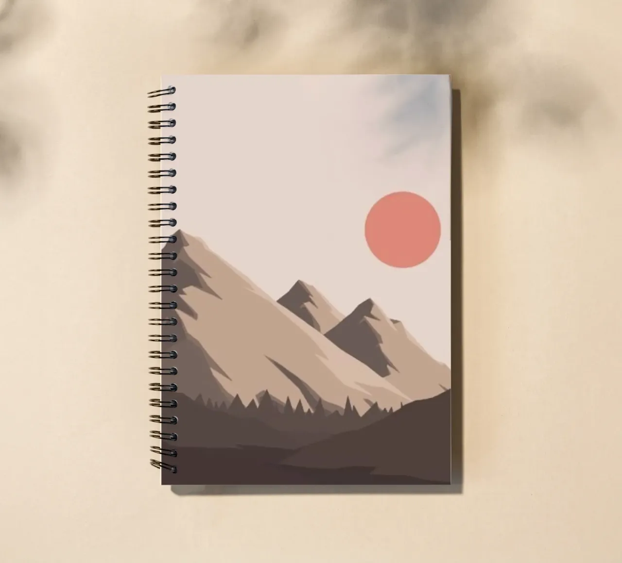 peaks hills spiral notebook by Histrol