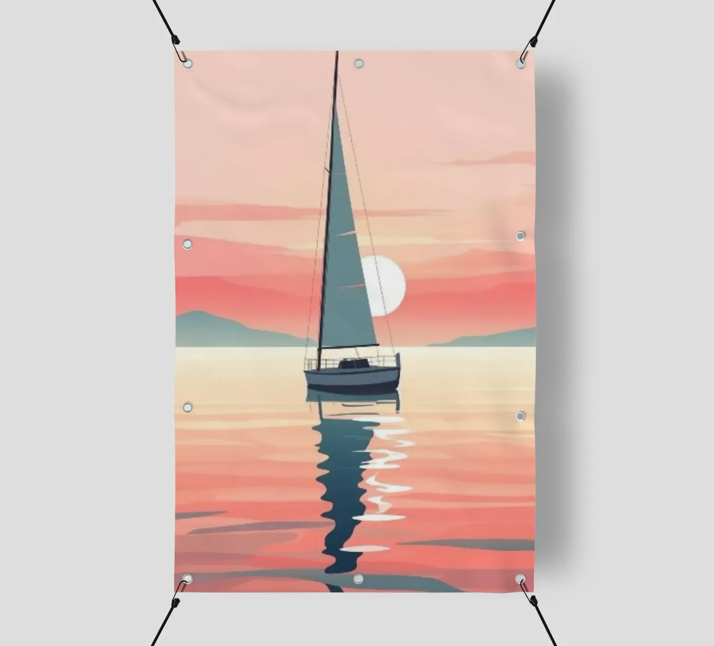 reflection sky pvc-zeil van twillight