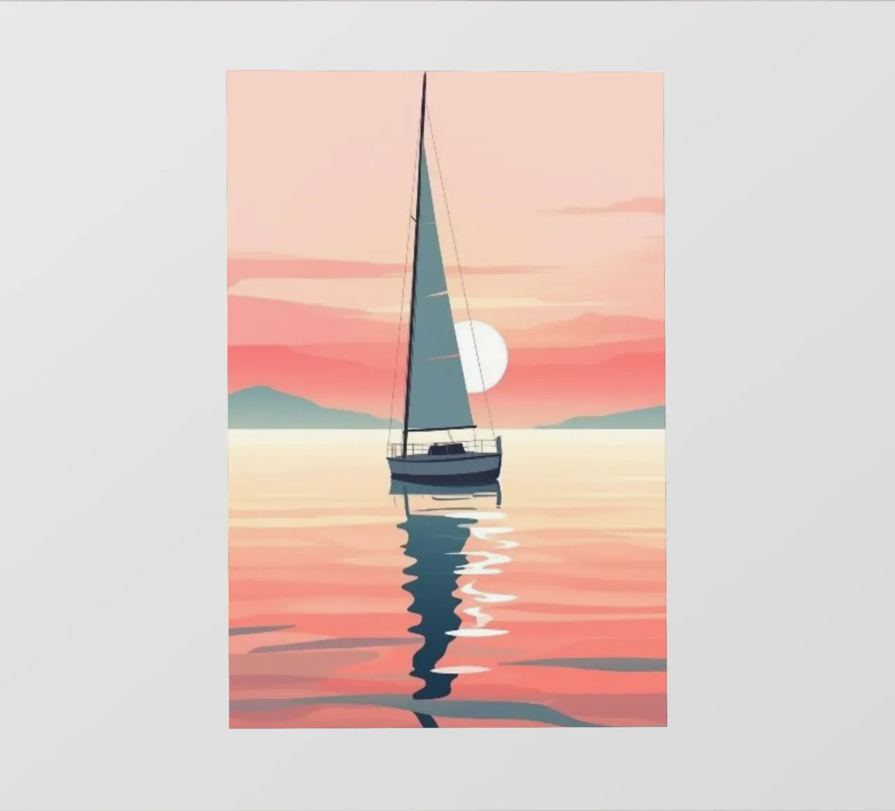 reflection sky PVC Plane von twillight