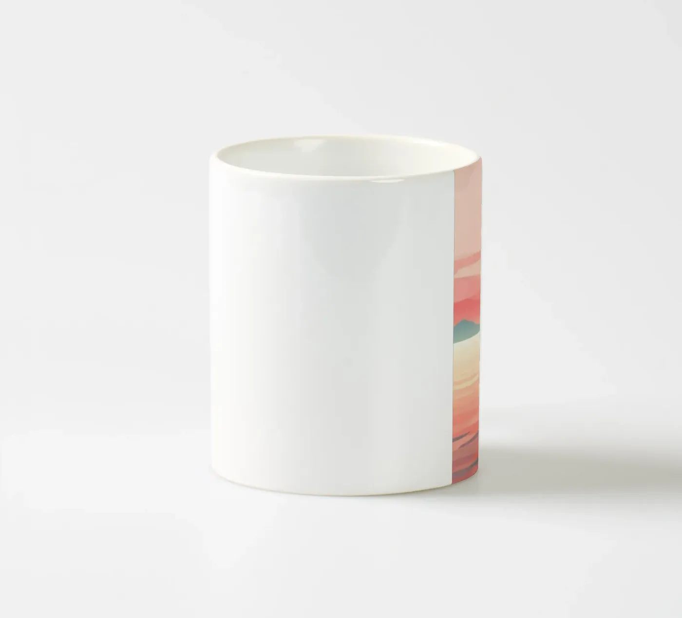 reflection sky ceramic mug by twillight