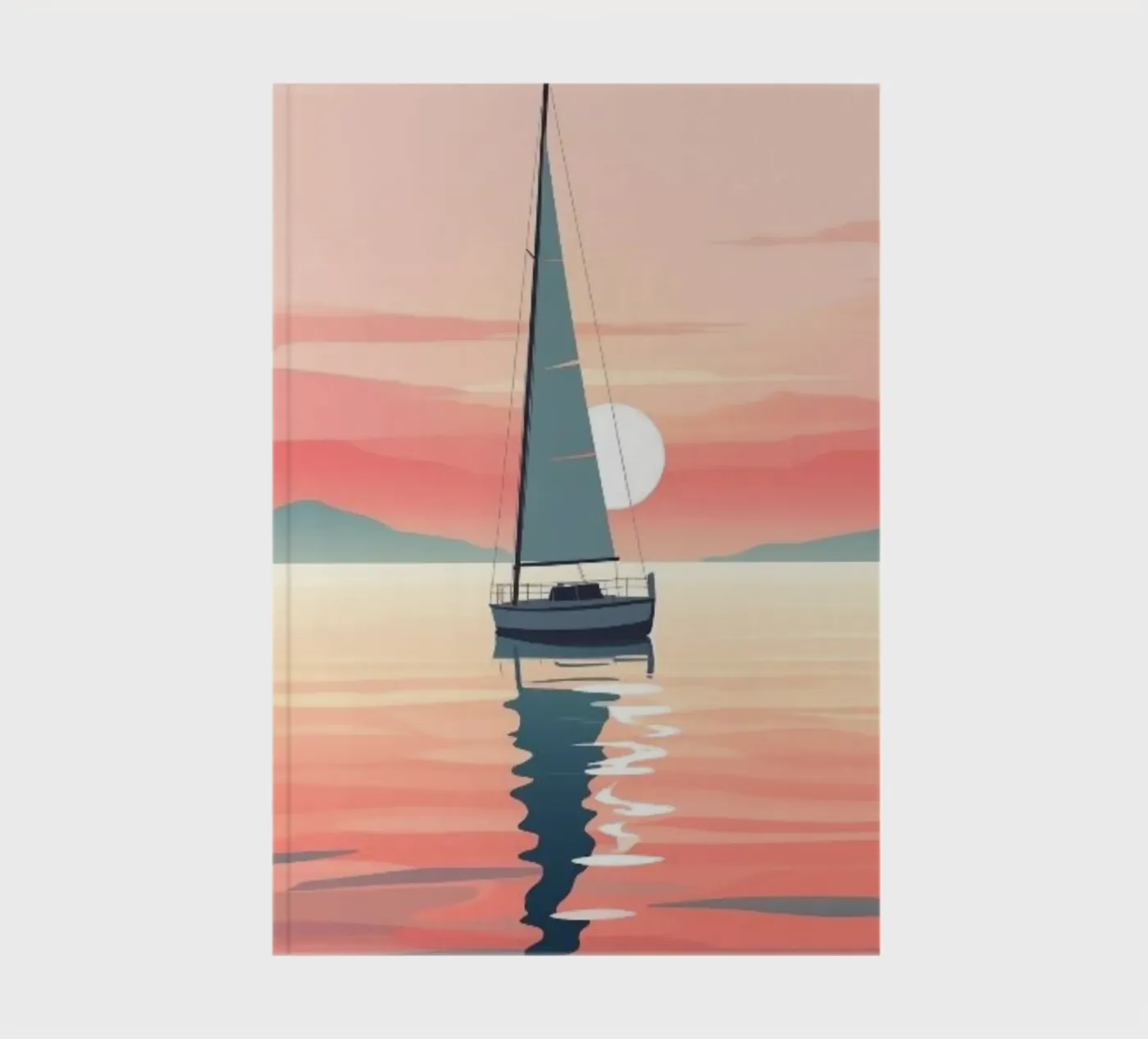 reflection sky carnet de twillight