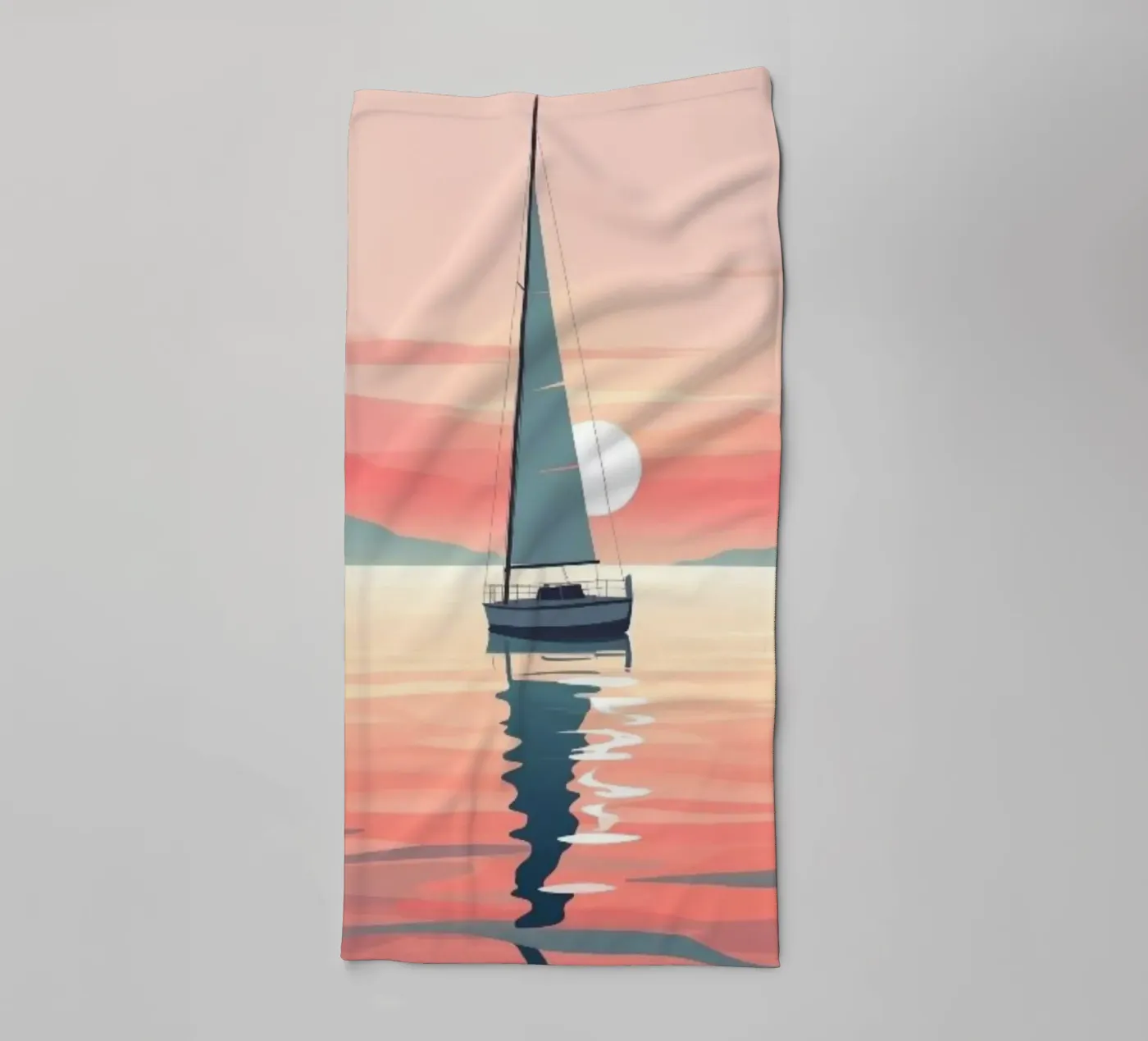 reflection sky badhanddoek van twillight