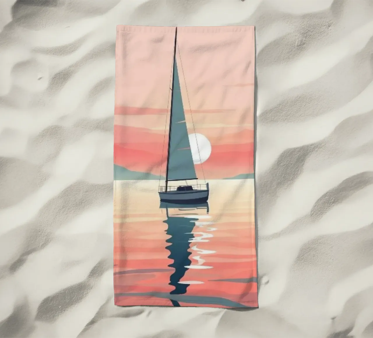 reflection sky strandhanddoek van twillight