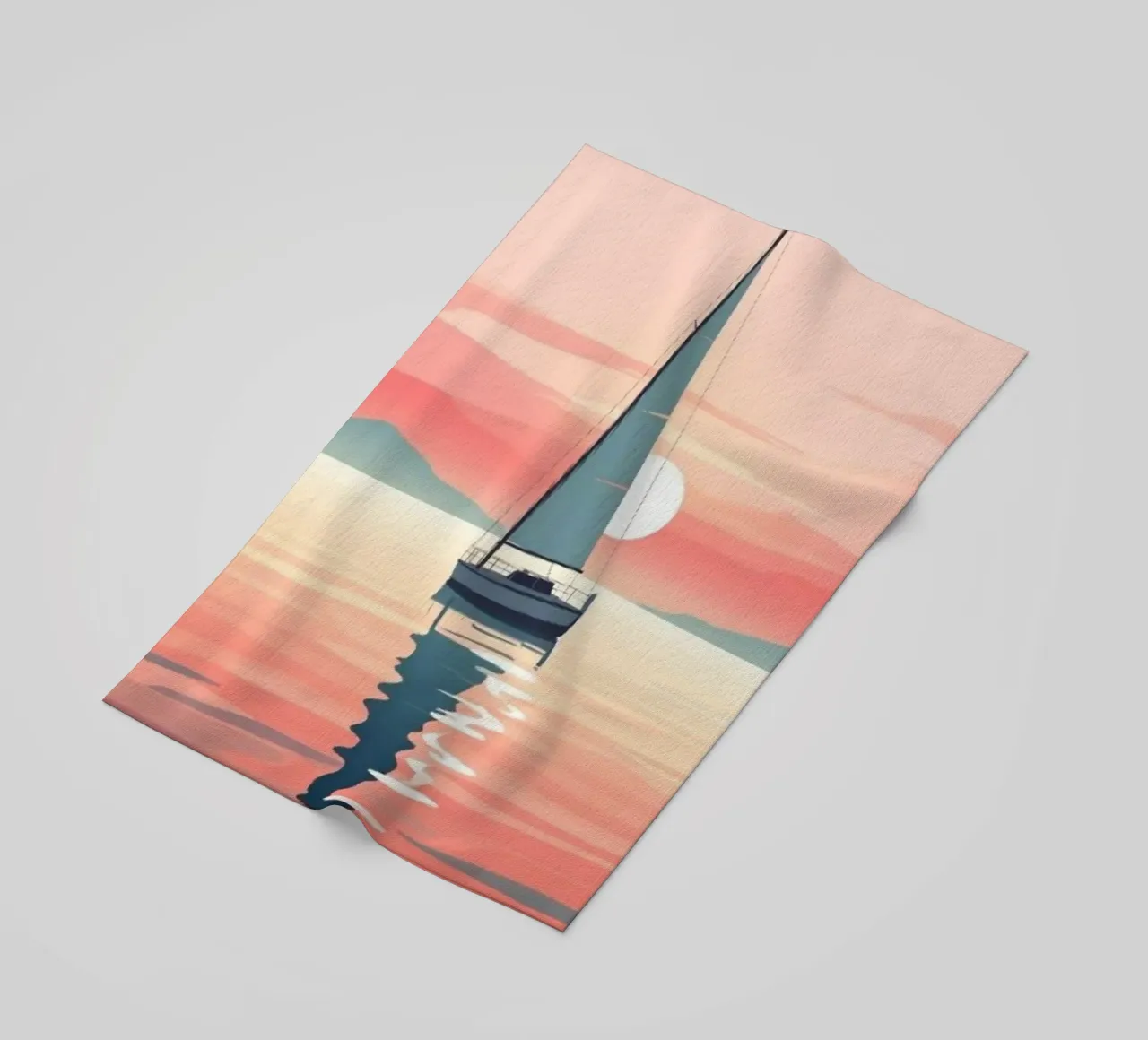 reflection sky strandhanddoek van twillight