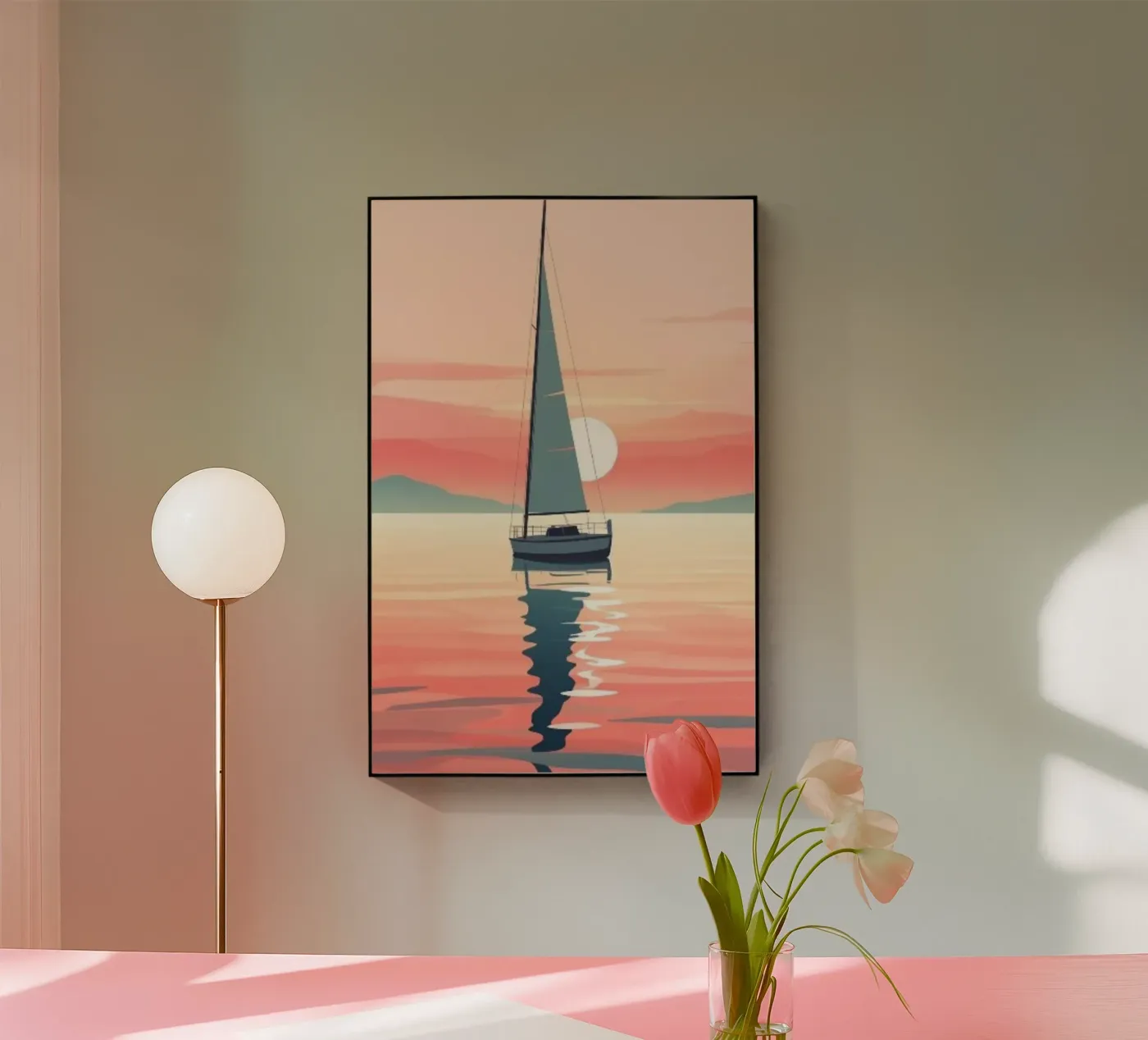 reflection sky Acryl-Glas von twillight