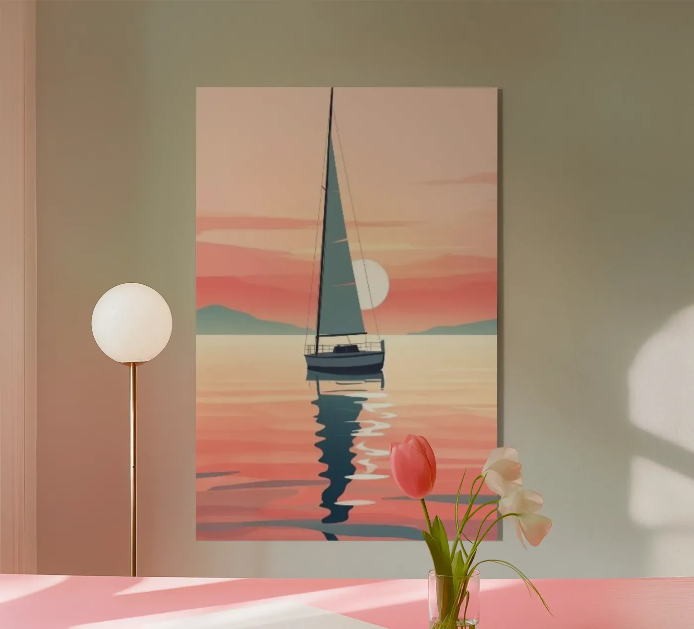 reflection sky Acryl-Glas von twillight