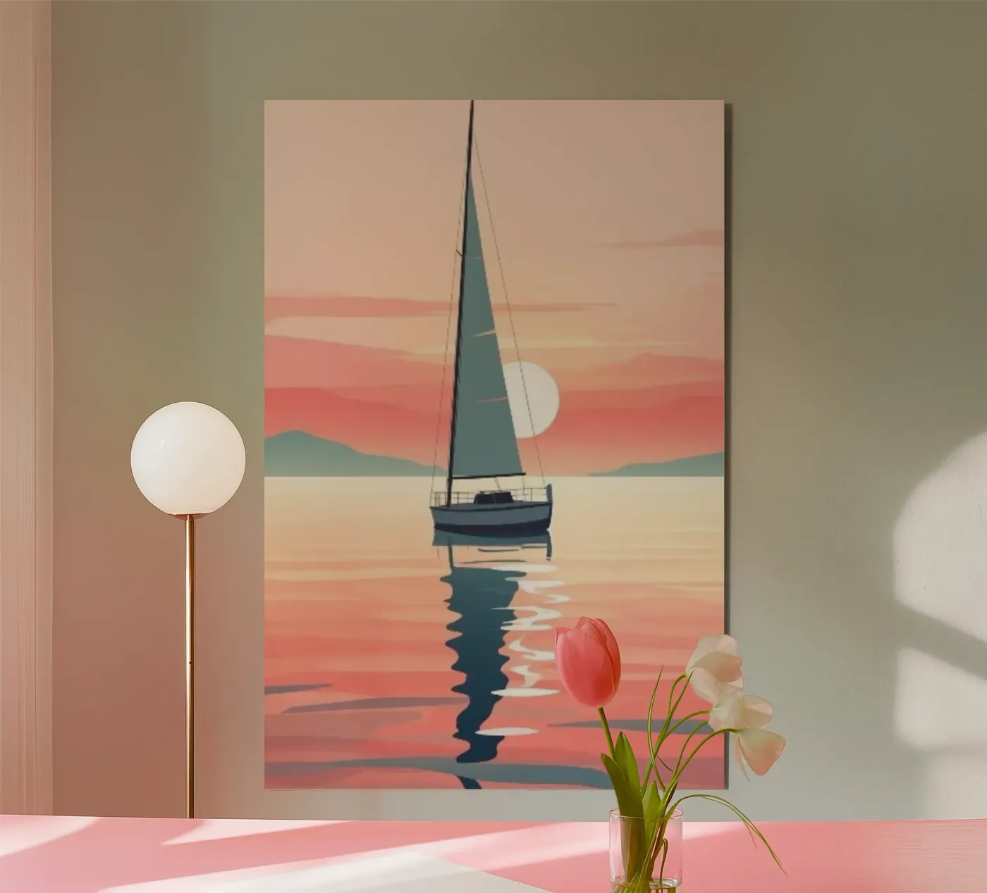 reflection sky Forex-Platte von twillight