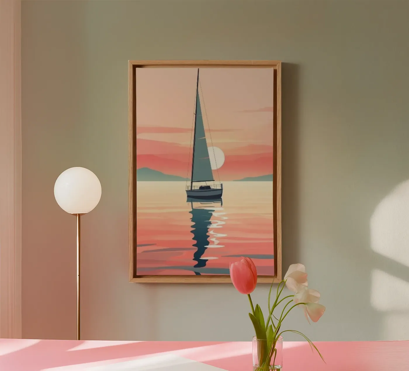 reflection sky toile de twillight
