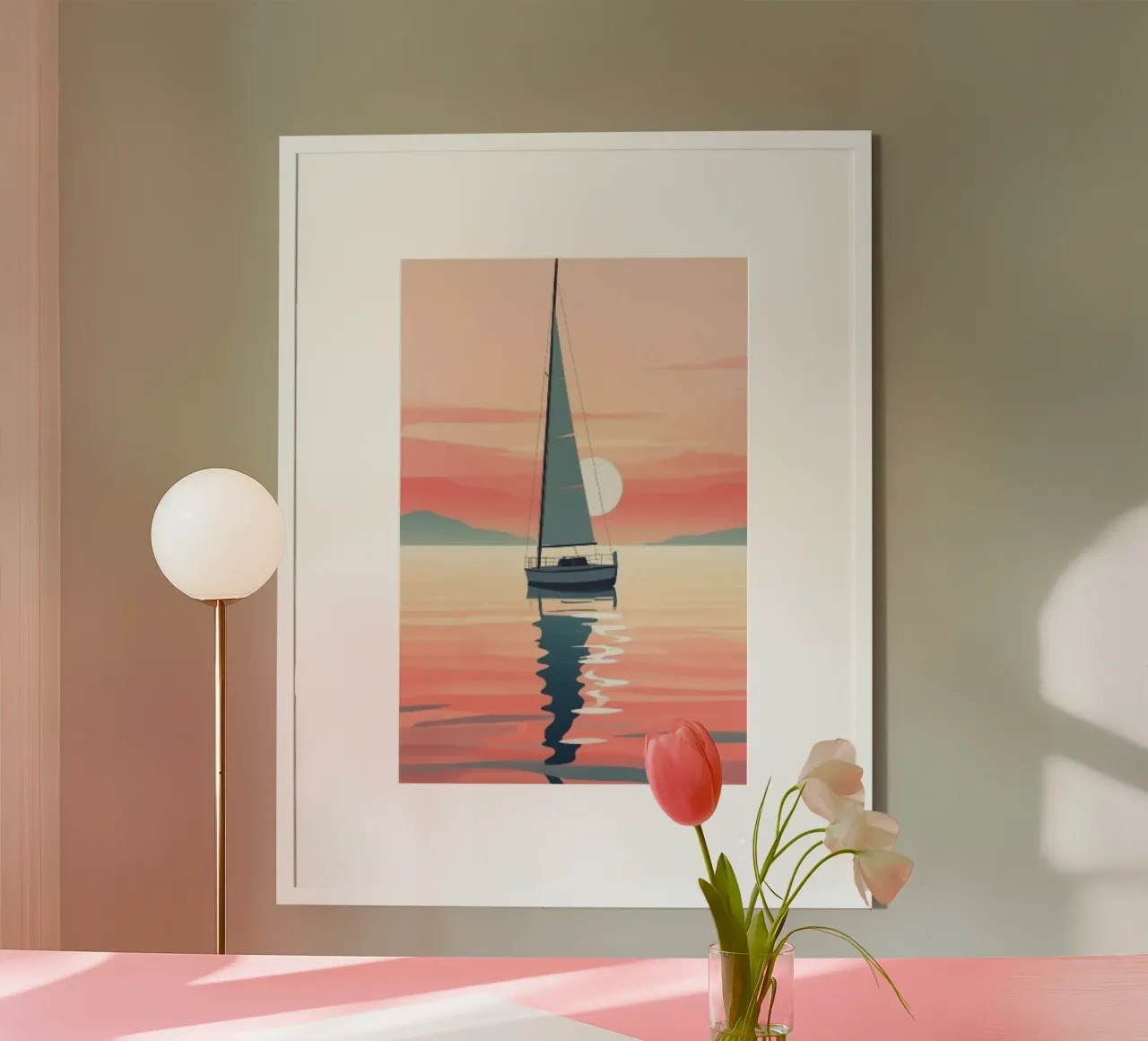 reflection sky poster van twillight