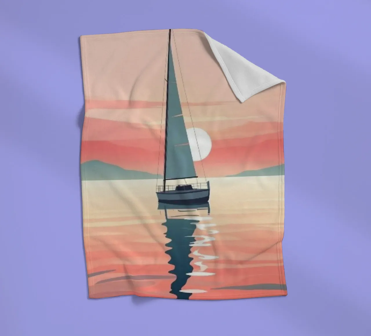 reflection sky fleecedeken van twillight