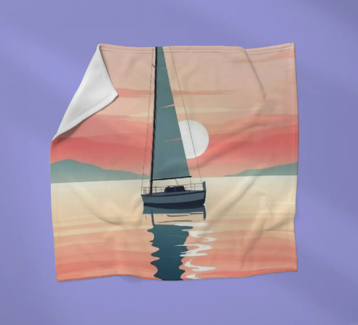 reflection sky Fleecedecke von twillight