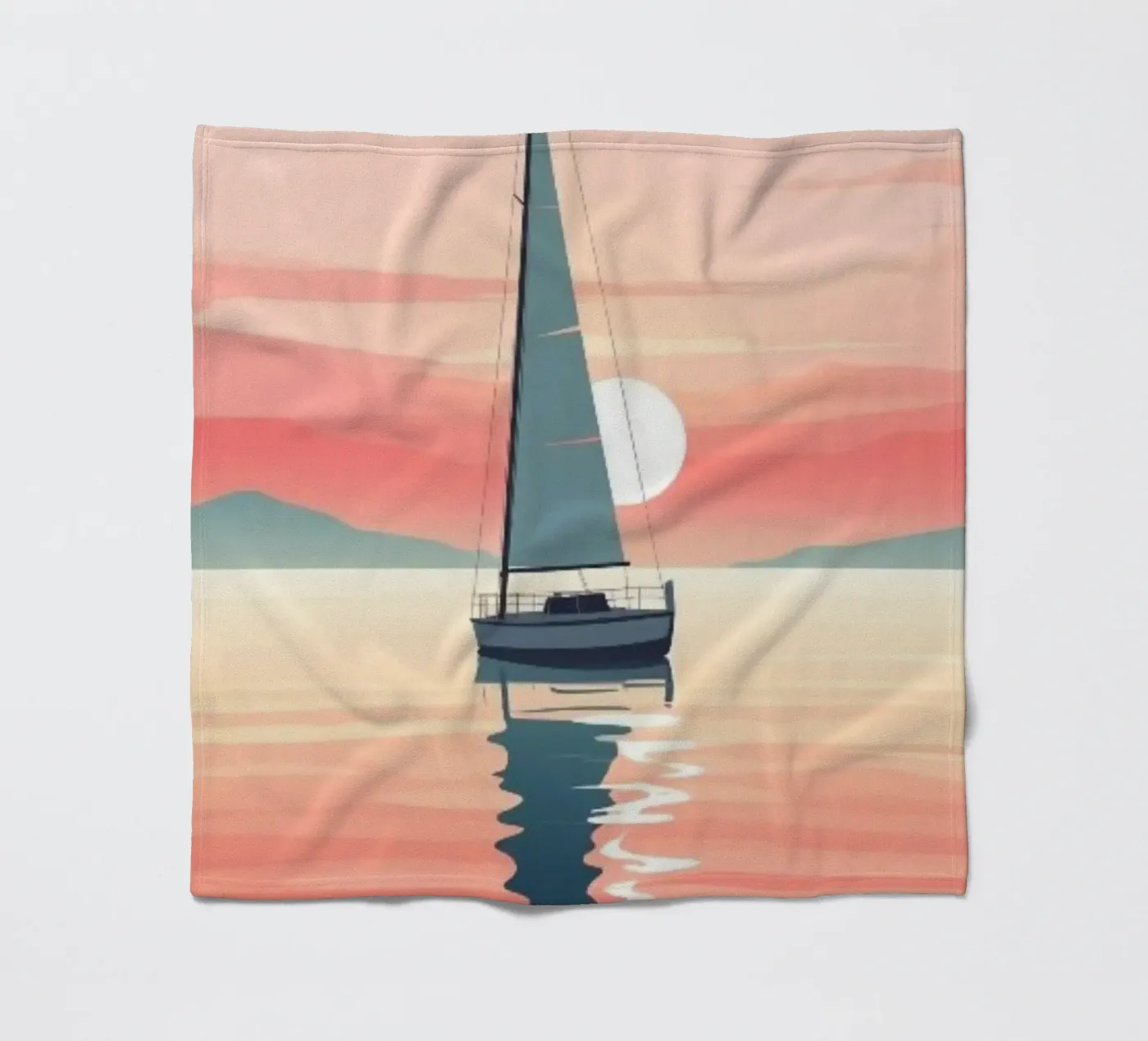 reflection sky Fleecedecke von twillight