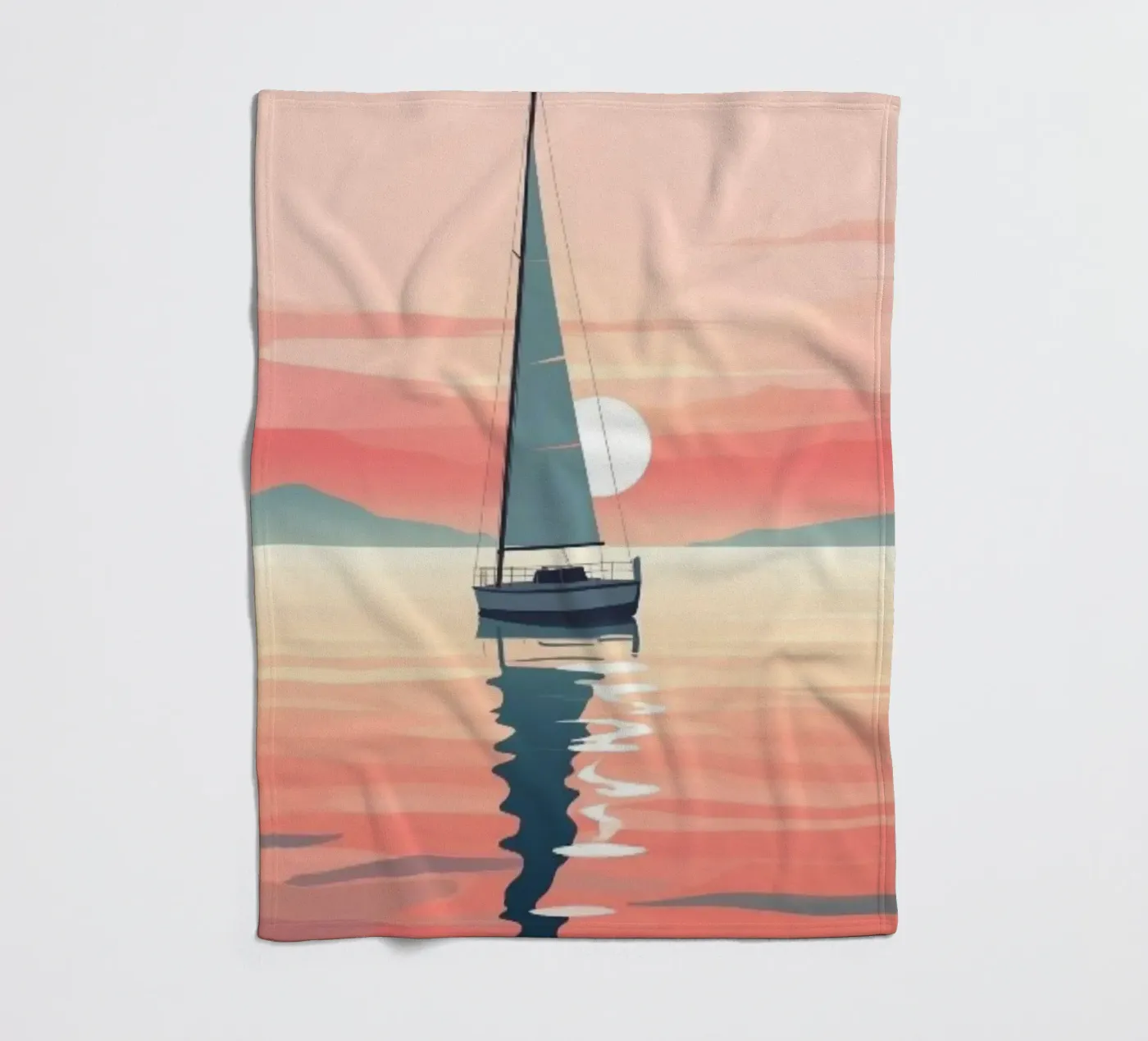 reflection sky coperta in pile da twillight