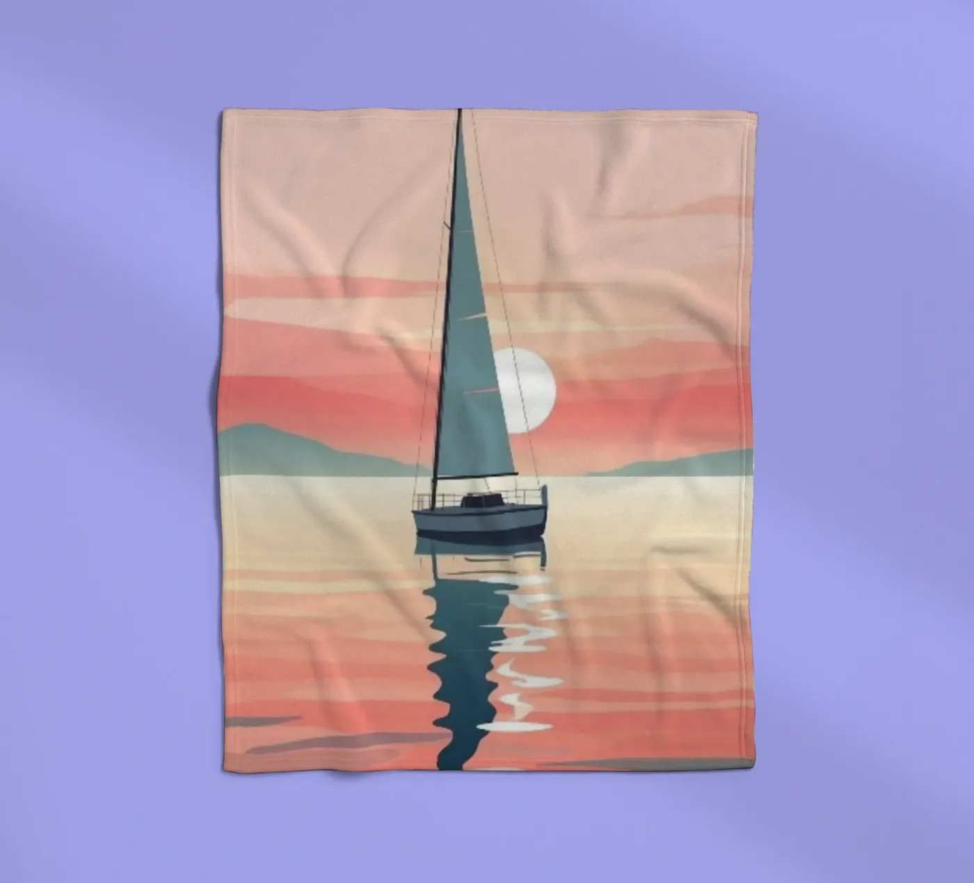 reflection sky Fleecedecke von twillight