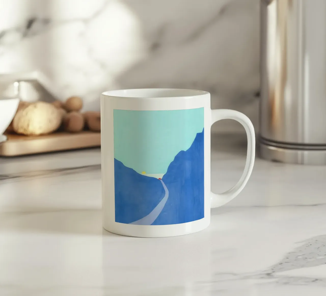vehicle travel ceramic mug by Histrol