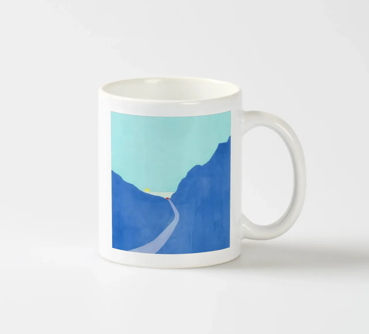 vehicle travel ceramic mug by Histrol
