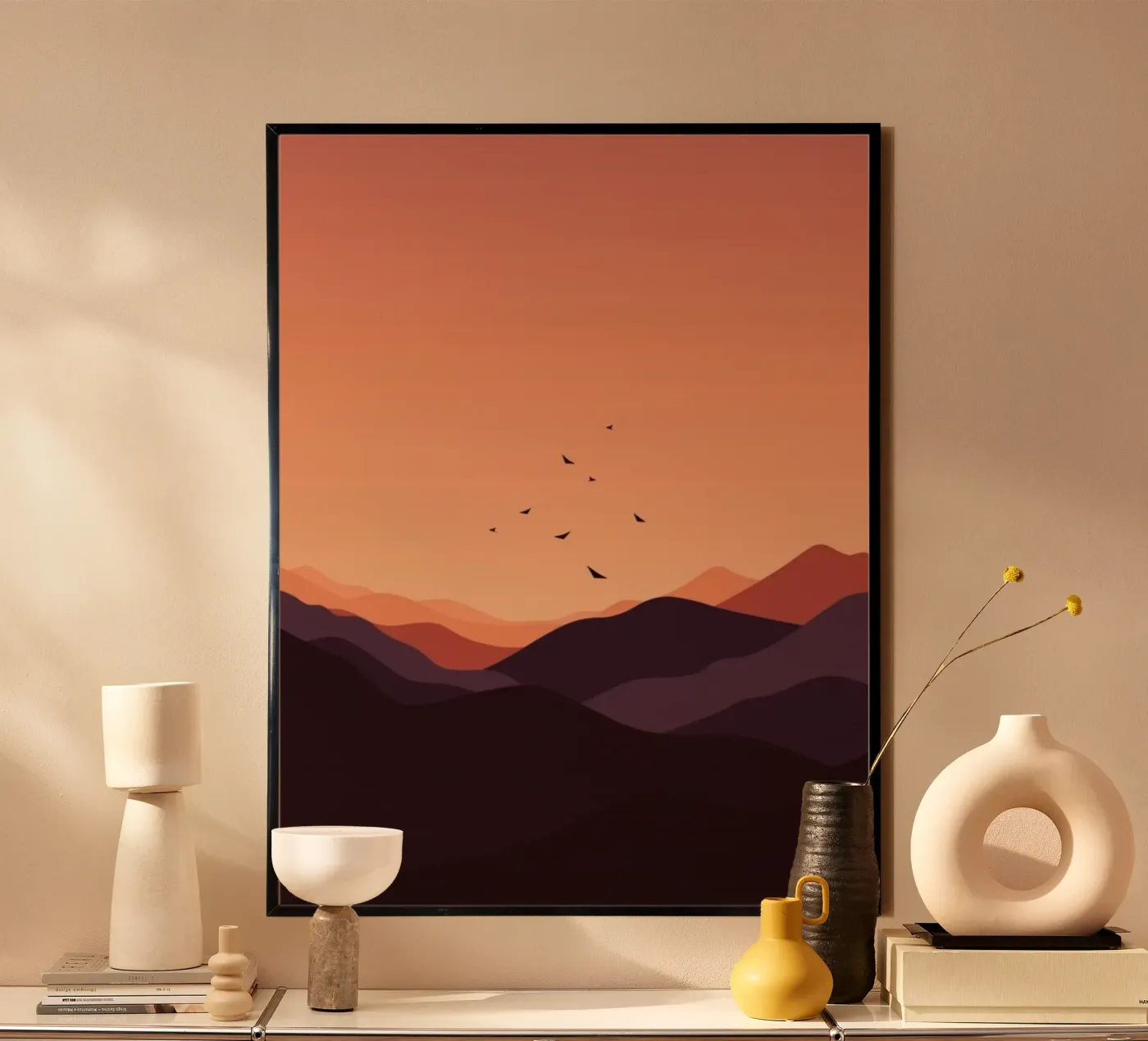 gradient horizon Poster von twillight