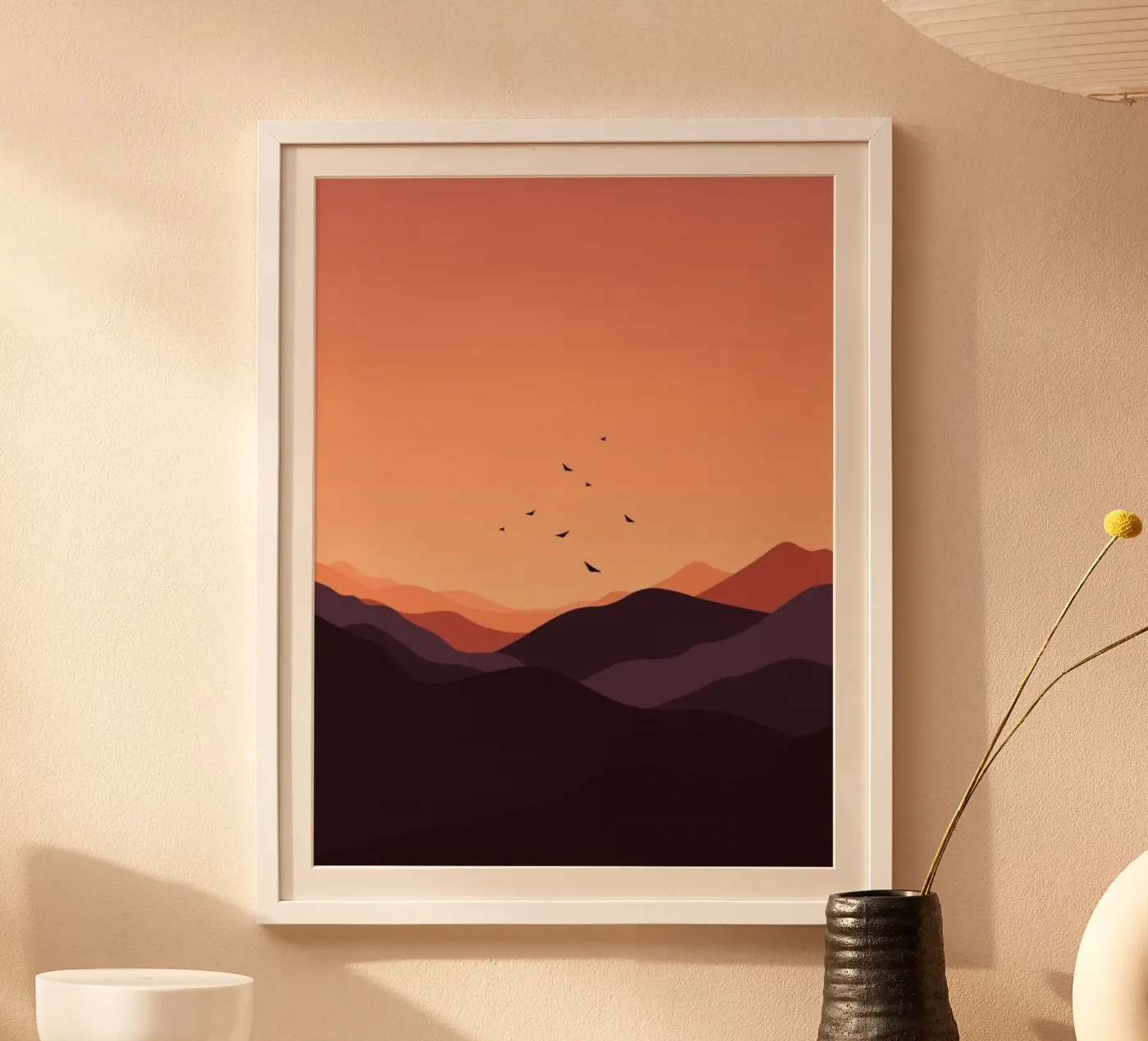 gradient horizon Poster von twillight