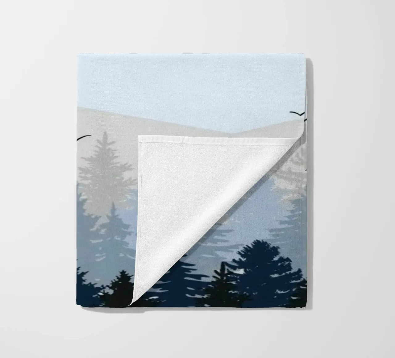 nature silhouette beach towel by twillight
