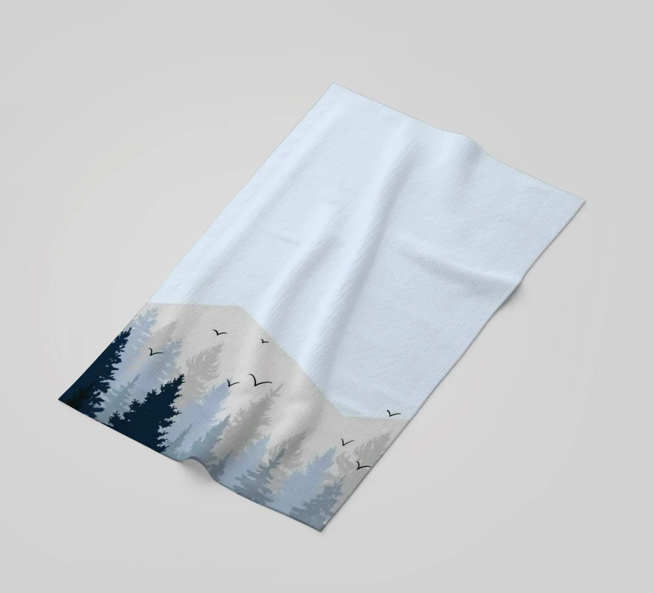 nature silhouette beach towel by twillight