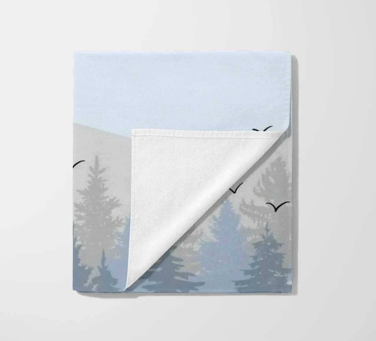 nature silhouette beach towel by twillight