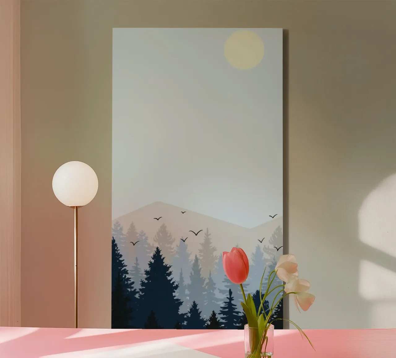 nature silhouette canvas by twillight