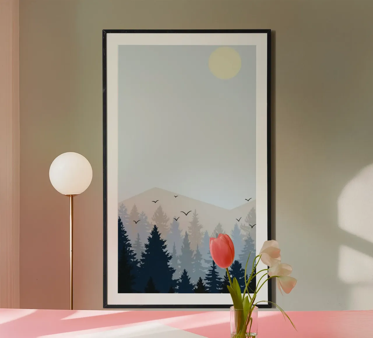 nature silhouette hahnemühle by twillight