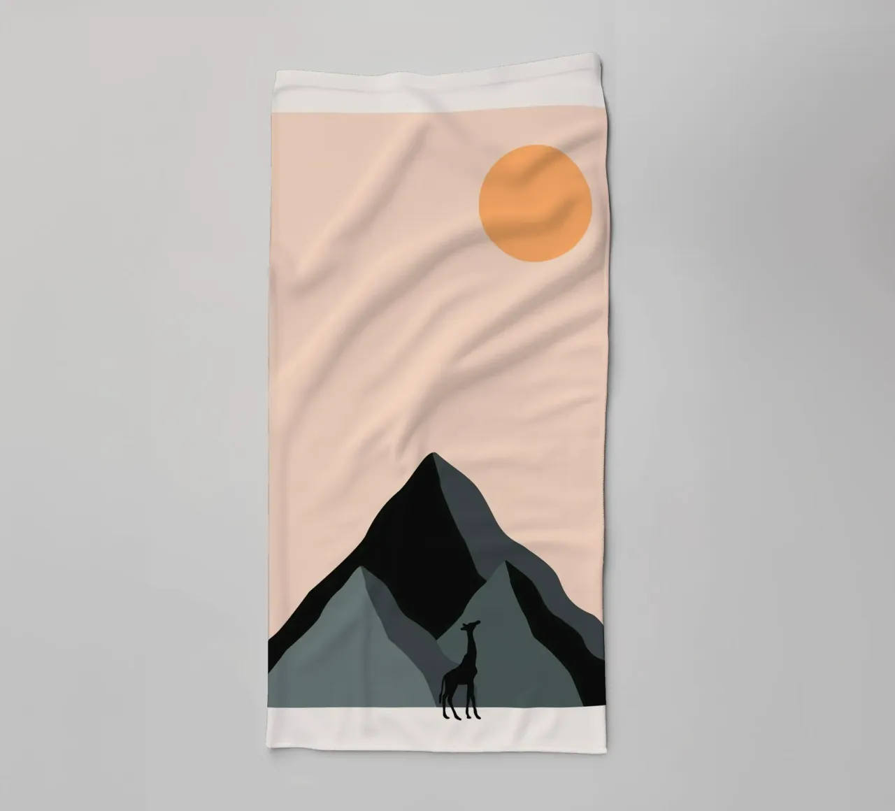 wildlife landscape towel by Histrol