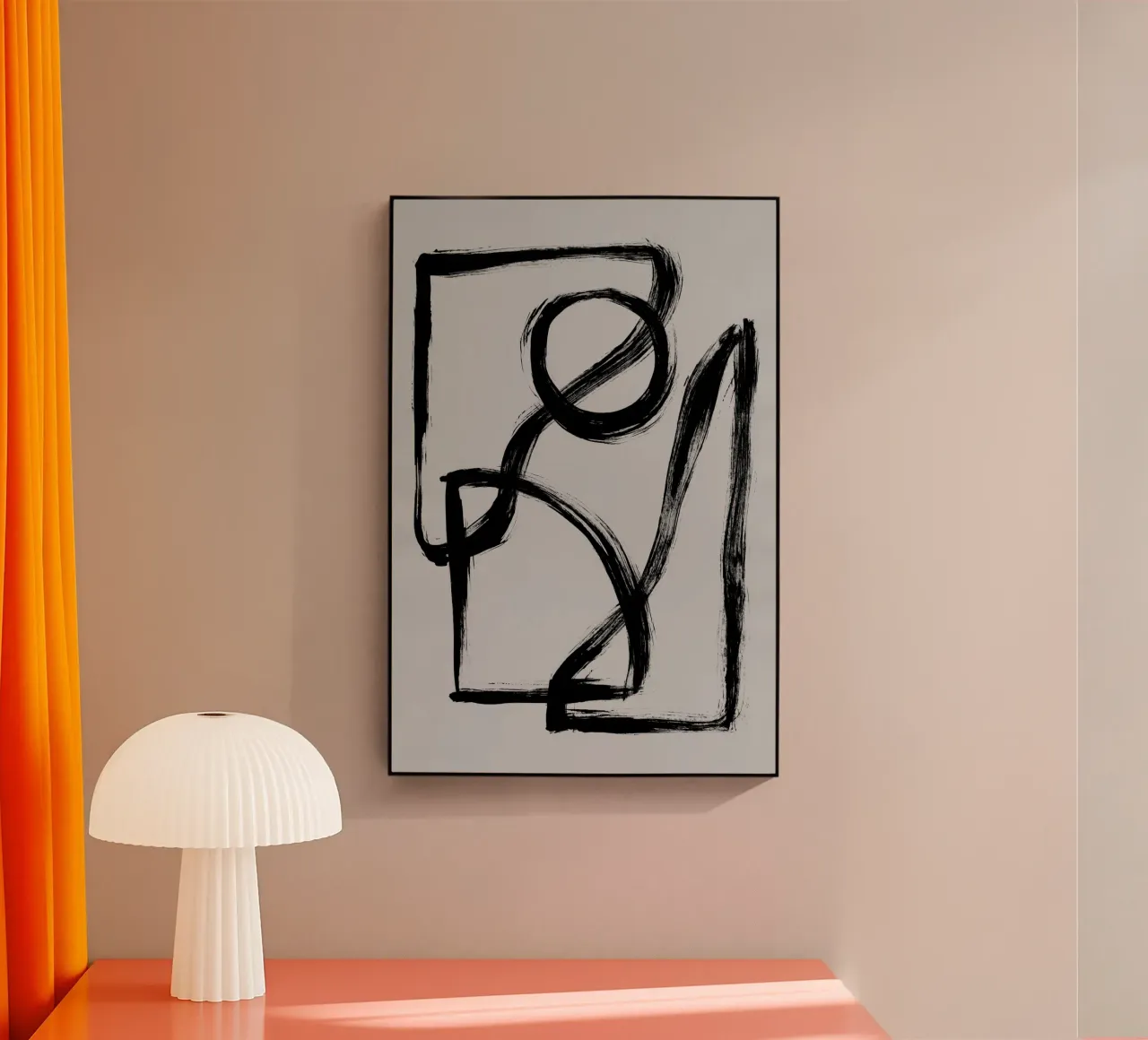 Brush Shapes 3 plexiglass da Mareike Böhmer