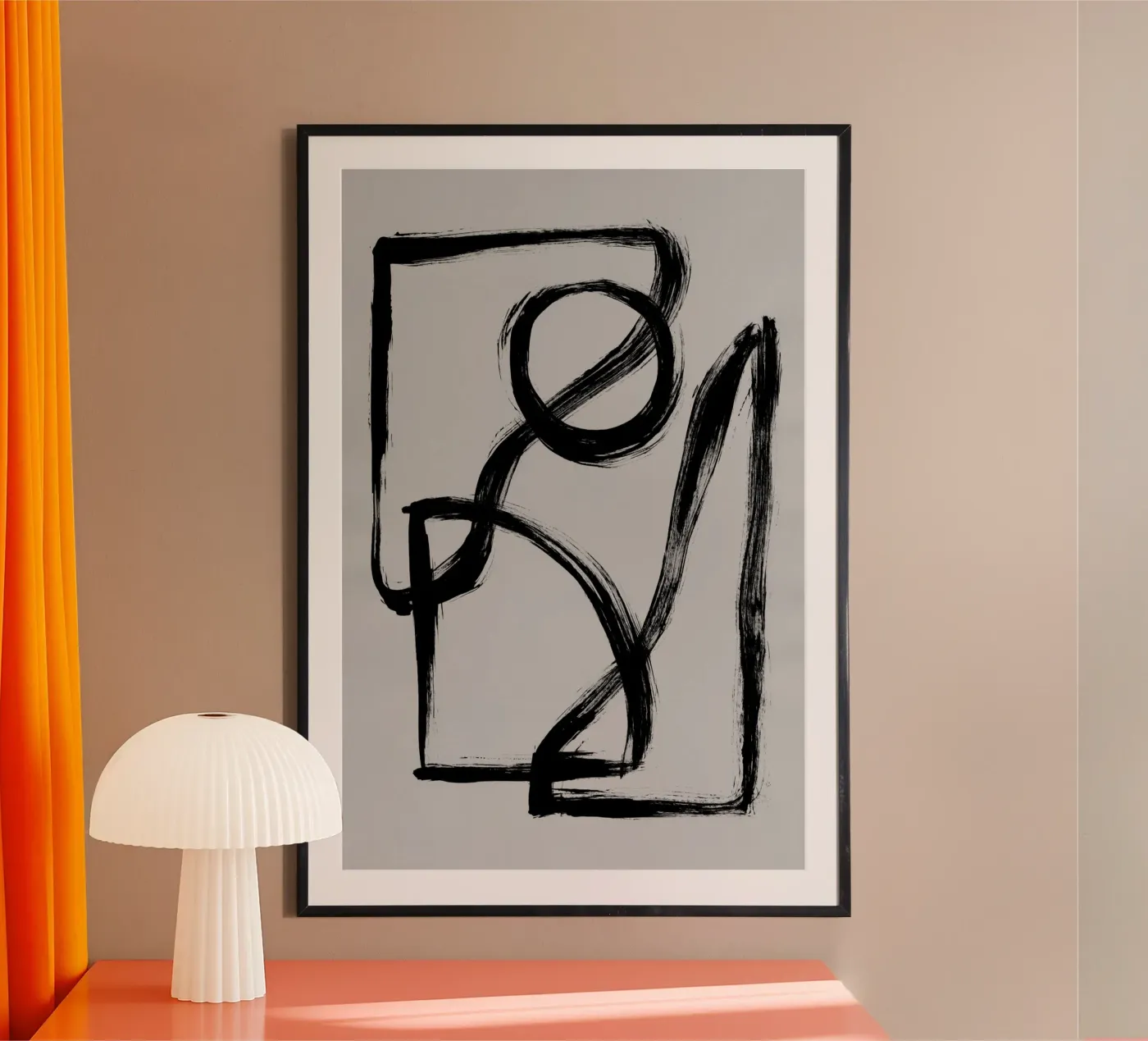 Brush Shapes 3 poster da Mareike Böhmer