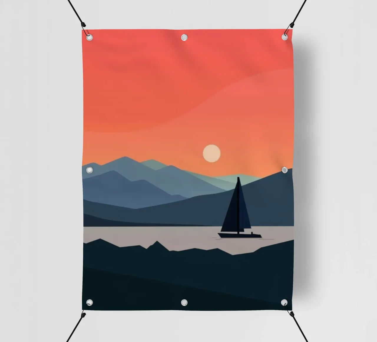 silhouette evening telo in pvc da twillight