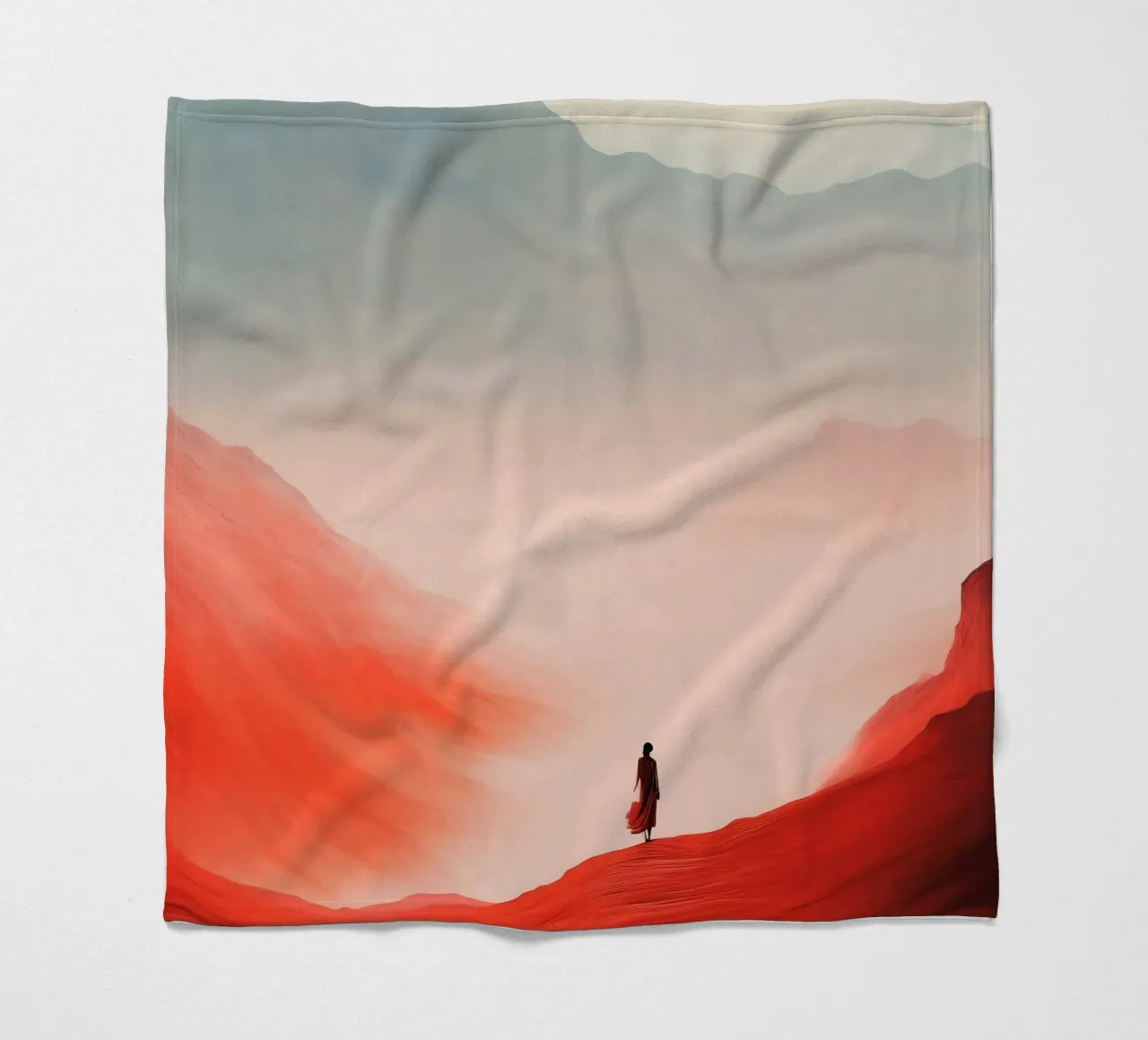 adventure scenic fleece blanket by Histrol